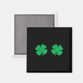 Aimant Saint Patricks Day Trèfle Sein St.patrick's Da (Recto/Verso)