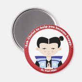 Aimant Saint Paul Miki (Recto/Verso)