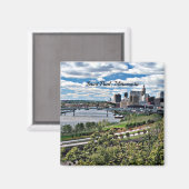 Aimant Saint Paul, Minnesota Paysage (Recto/Verso)