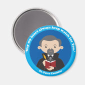 Aimant Saint Peter Canisius (Recto/Verso)