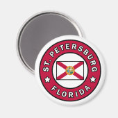 Aimant Saint-Pétersbourg, Floride (Recto/Verso)