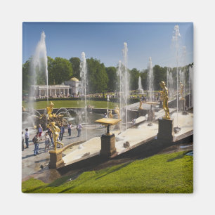 Aimant Saint-Pétersbourg, fontaines de la Grande Cascade