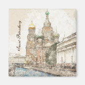 Aimant Saint-Pétersbourg, Russia (Devant)