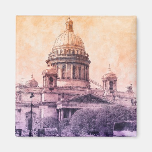 Aimant Saint-Pétersbourg, Russie (Devant)