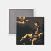 Aimant Saint Roch et l'Ange par Guy François (Recto/Verso)