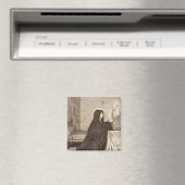 Aimant Saint Scholastica Patroness of school (In Situ (Lave-vaisselle))