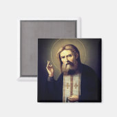 Aimant Saint Seraphe de Sarov (Recto/Verso)