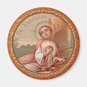 Aimant Saint Tarcisius de Rome Médaillon (BF 004)
