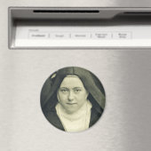 Aimant Saint Thérèse de l'Enfant Jésus et la Sainte Face (In Situ (Lave-vaisselle))