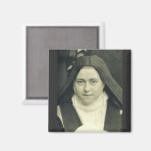 Aimant Saint Thérèse de l'Enfant Jésus et la Sainte Face (Recto/Verso)