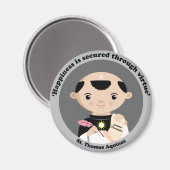 Aimant Saint Thomas d'Aquin (Recto/Verso)