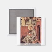 Aimant Saint Thomas D'Aquin Par Gentile Da Fabriano (Recto/Verso)