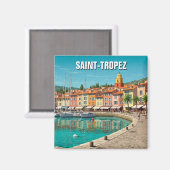 Aimant Saint-Tropez France (Recto/Verso)