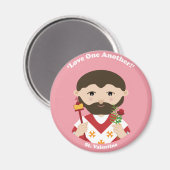 Aimant Saint-Valentin (Recto/Verso)