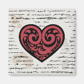 Aimant Saint Valentin 2 (Devant)