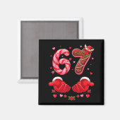 Aimant Saint-Valentin 67 Six Sept Amour Mémé Drôle Fo (Recto/Verso)