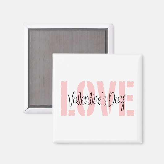 Aimant Saint Valentin Amour (Recto/Verso)