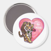 Aimant Saint Valentin de Tigre (Recto/Verso)