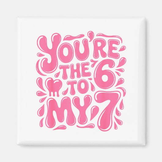 Aimant Saint Valentin drôle 67 Meme Couples Vous êtes le (Devant)