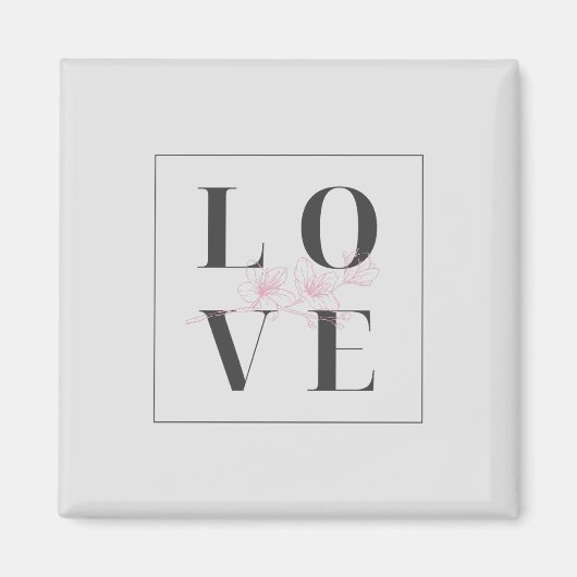 Aimant ❤️ Saint Valentin ❤️ Je vous aime (Devant)