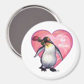 Aimant Saint-Valentin Penguin (Recto/Verso)