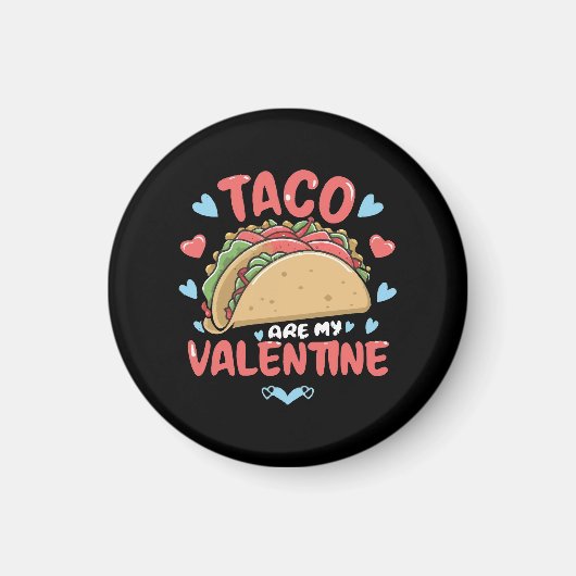 Aimant Saint-Valentin-Taco (Devant)