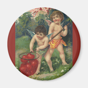 Aimant Saint Valentin victorienne vintage, Offre d'amour