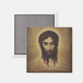 Aimant Saint Visage de Jésus-Christ (Recto/Verso)