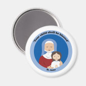 Aimant Sainte-Anne (Recto/Verso)