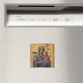 Aimant Sainte Anne et l'icône chrétienne orthodoxe Theoto (In Situ (Lave-vaisselle))