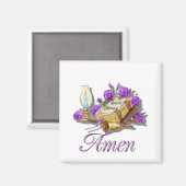 Aimant Sainte Bible Amen (Recto/Verso)