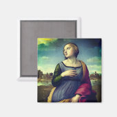 Aimant Sainte Catherine d'Alexandrie par Raphael (Recto/Verso)