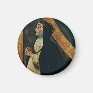 Aimant Sainte Catherine de Sienne par Juan Bautista Maino