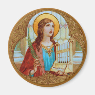 Aimant Sainte Cécile de Rome (BK 003)