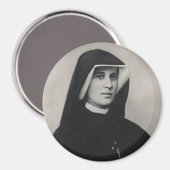 Aimant Sainte Faustine Kowalska (Recto/Verso)