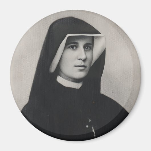 Aimant Sainte Faustine Kowalska (Devant)