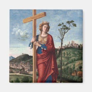 Aimant Sainte Hélène avec la Vraie Croix Art sacré