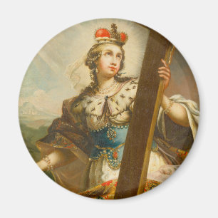 Aimant Sainte Hélène avec la Vraie Croix Art sacré