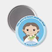 Aimant Sainte-Maria Goretti (Recto/Verso)