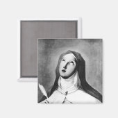 Aimant Sainte Thérèse d'Avila (Recto/Verso)