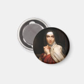 Aimant Sainte Thérèse de Jésus (Recto/Verso)