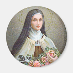 Aimant Sainte Thérèse de Lisieux la Petite Fleur (BJE 01)