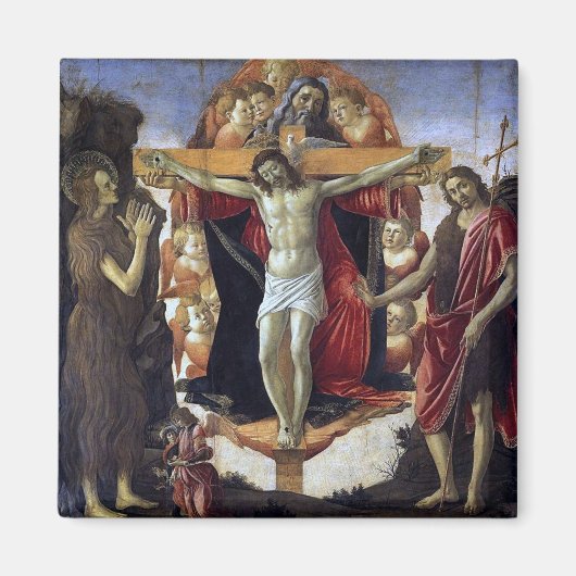 Aimant Sainte Trinité - Botticelli (Devant)
