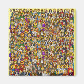 Aimant Saints, All saints, Catholic Saints (Devant)