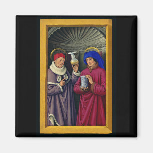 Aimant Saints Cosmas et Damian par Jean Bourdichon