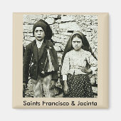 Aimant Saints Francisco & Jacinta de Fatima (Devant)