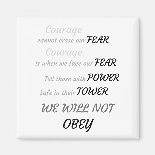 Aimant Saisir l'aimant du jour (Devant)