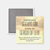 Aimant Saison carême À LA RECHERCHE DE DIEU (Recto/Verso)