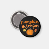 Aimant Saison citrouille automne (Recto/Verso)