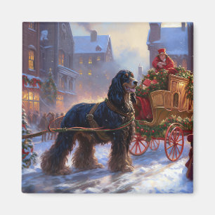Aimant Saison de Noël Cocker Spaniel